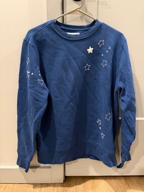 Amazon Essentials Royal Blue Pullover Sweatshirt